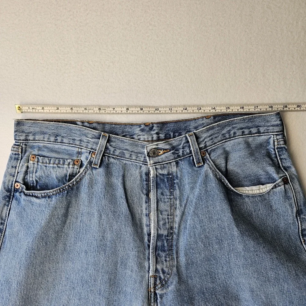 Levi's 501 XX Jeans Mens 38x32 Button Fly Jeans Classic Straight Leg 501XX